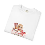 Sweet & Cozy Christmas T-Shirt — Gingerbread Hot Cocoa Holiday Tee