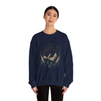 In Pursuit of Knowledge Crewneck Sweatshirt — Book Lover Vintage Study Design