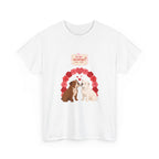 Valentine Puppy Kiss T‑Shirt