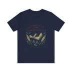 In Pursuit of Knowledge T-Shirt — Vintage Book & Quill Learning Tee